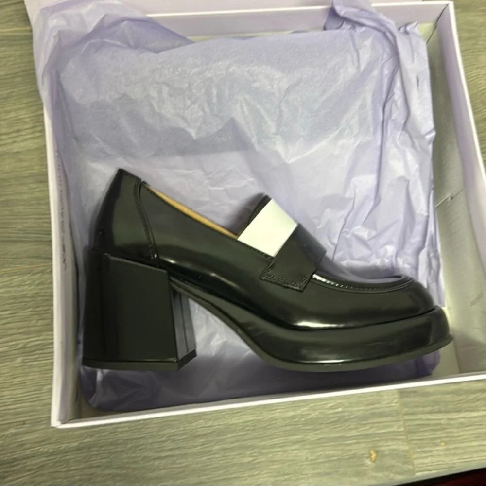 Madden Girl DELPHINE - Platform heels - black Loafers - Picture 8 of 8